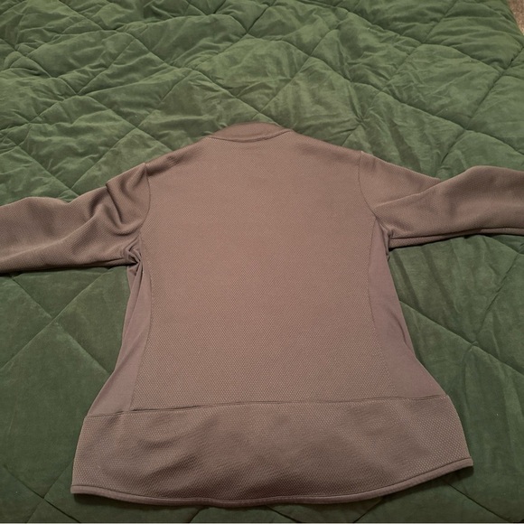 Under Armour Mens Gray Long Sleeve Insulated Jacket Full Zip Large semi-fitted - Picture 8 of 8